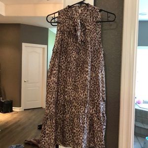Leopard cheetah top